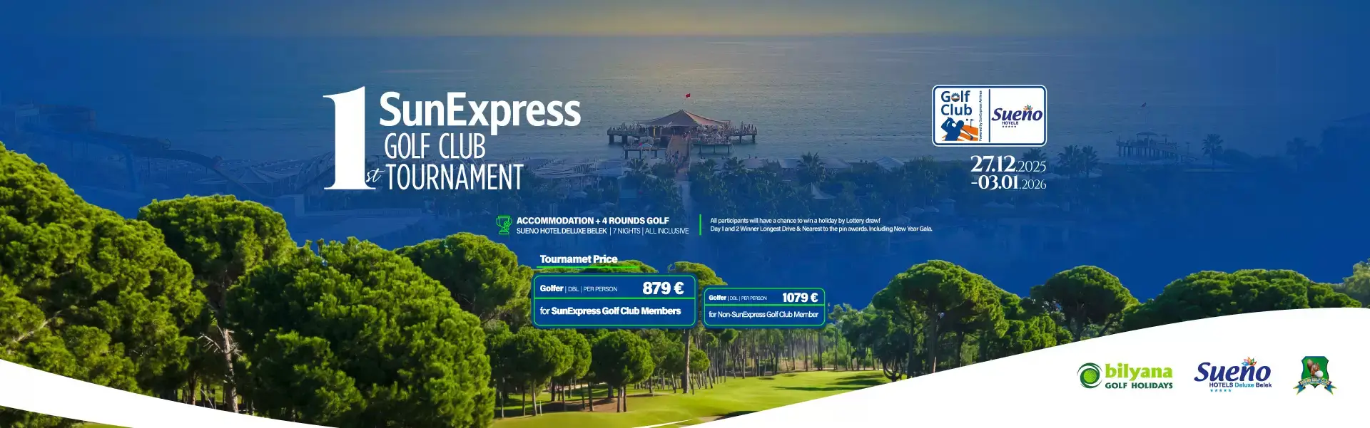 Bilyana Golf - 1. SUNEXPRESS GOLF CLUB TURNIER